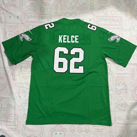 NFL Jason Kelce Kelly Green PhiladelphiaEagles No.62 Green Jersey - Picture 5 of 6